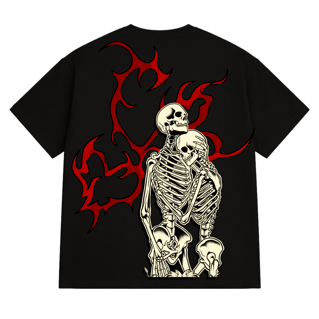 BLACK MI AMIGO FIT OVERSIZED T-SHIRT
