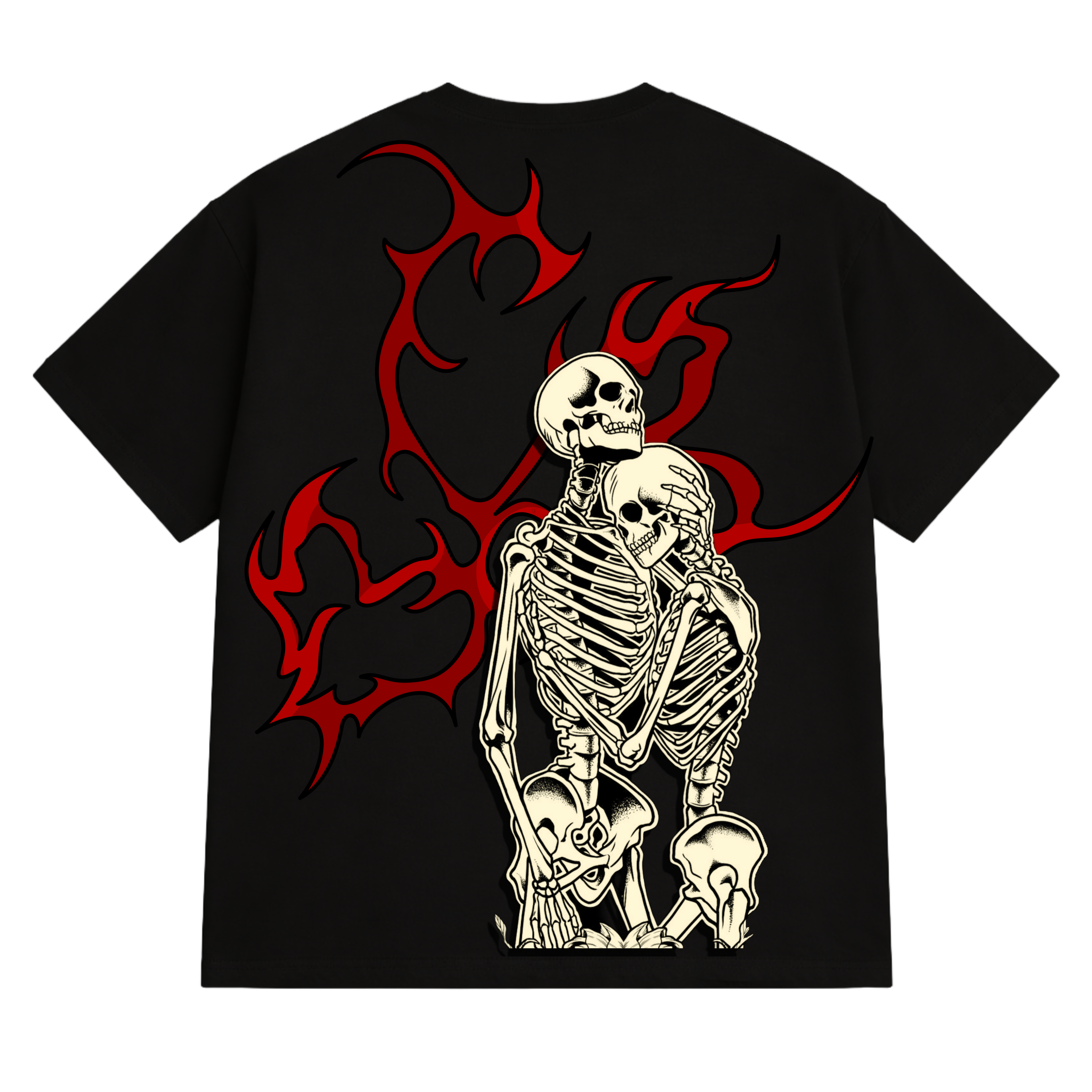 BLACK MI AMIGO FIT OVERSIZED T-SHIRT