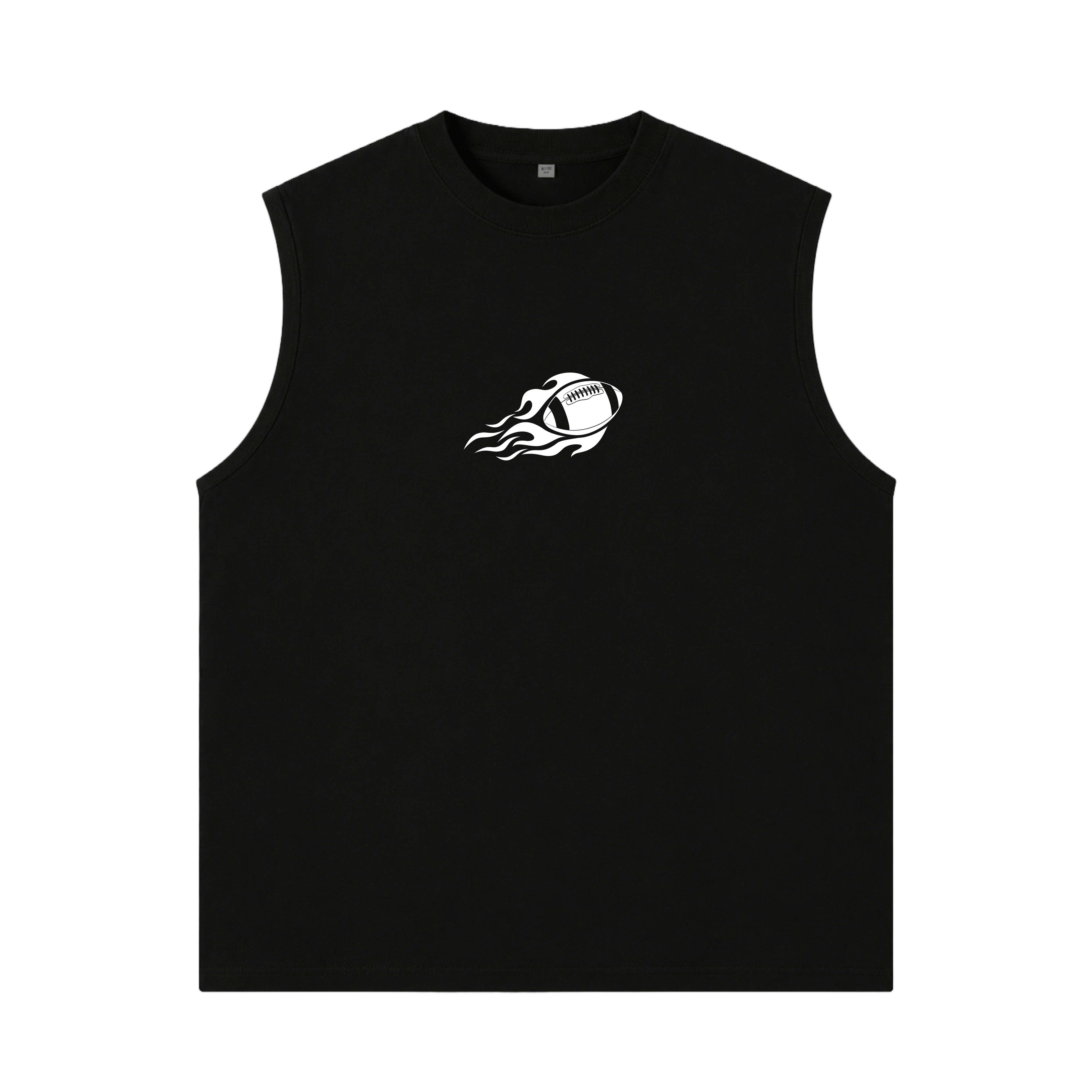 BLACK BASEBALL VEST