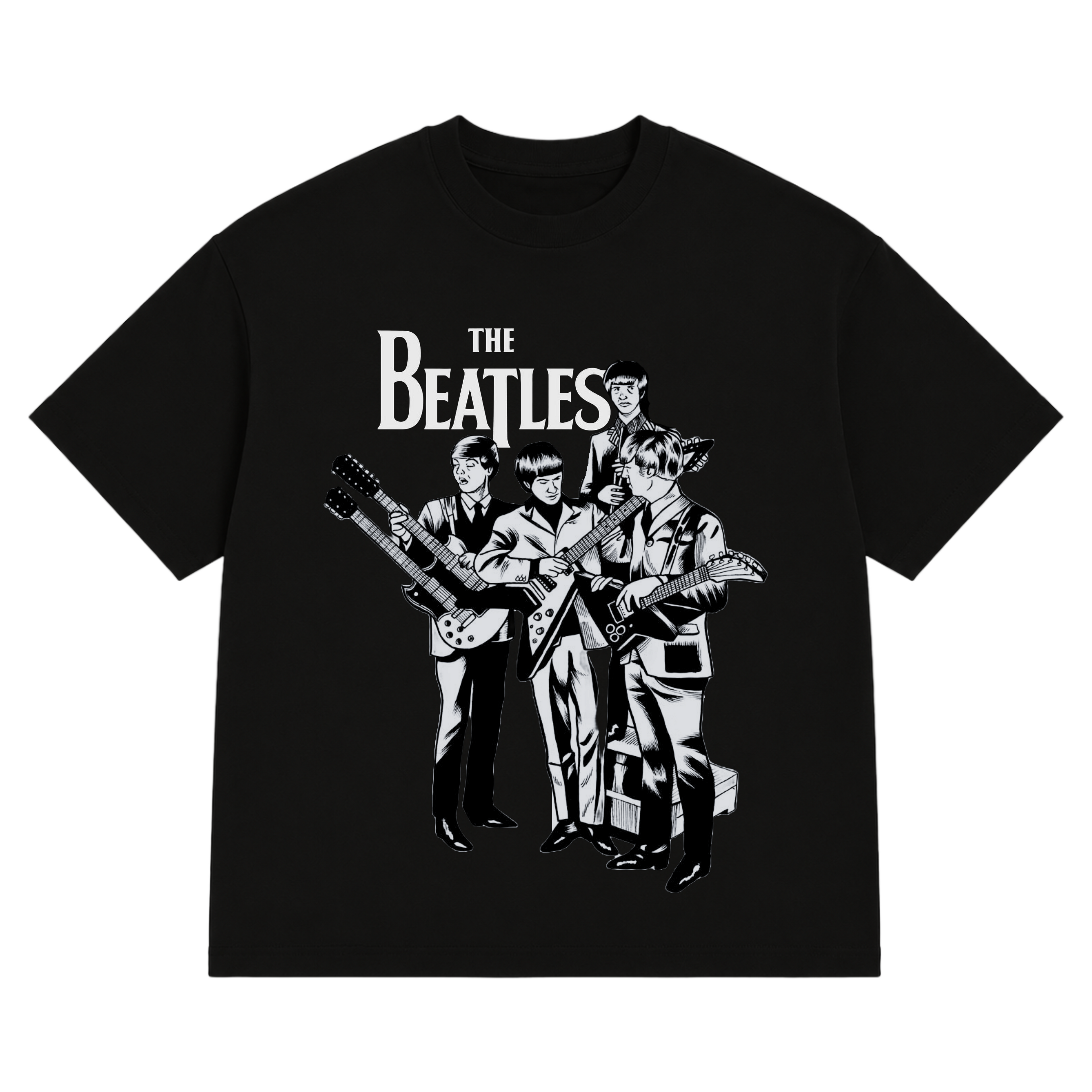 THE BEATLES FIT OVERSIZED T-SHIRT