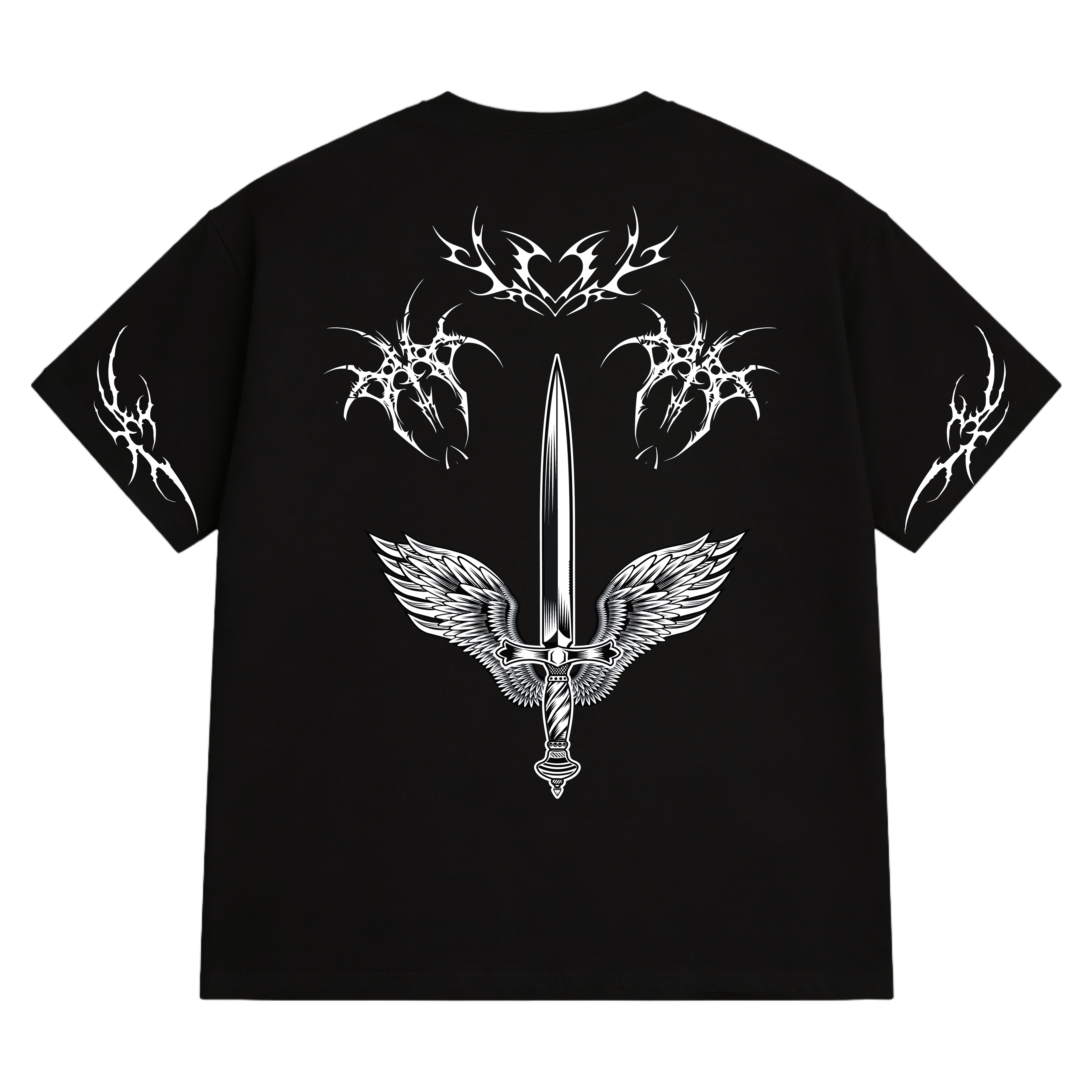 BLACK SWORD FIT OVERSIZED T-SHIRT