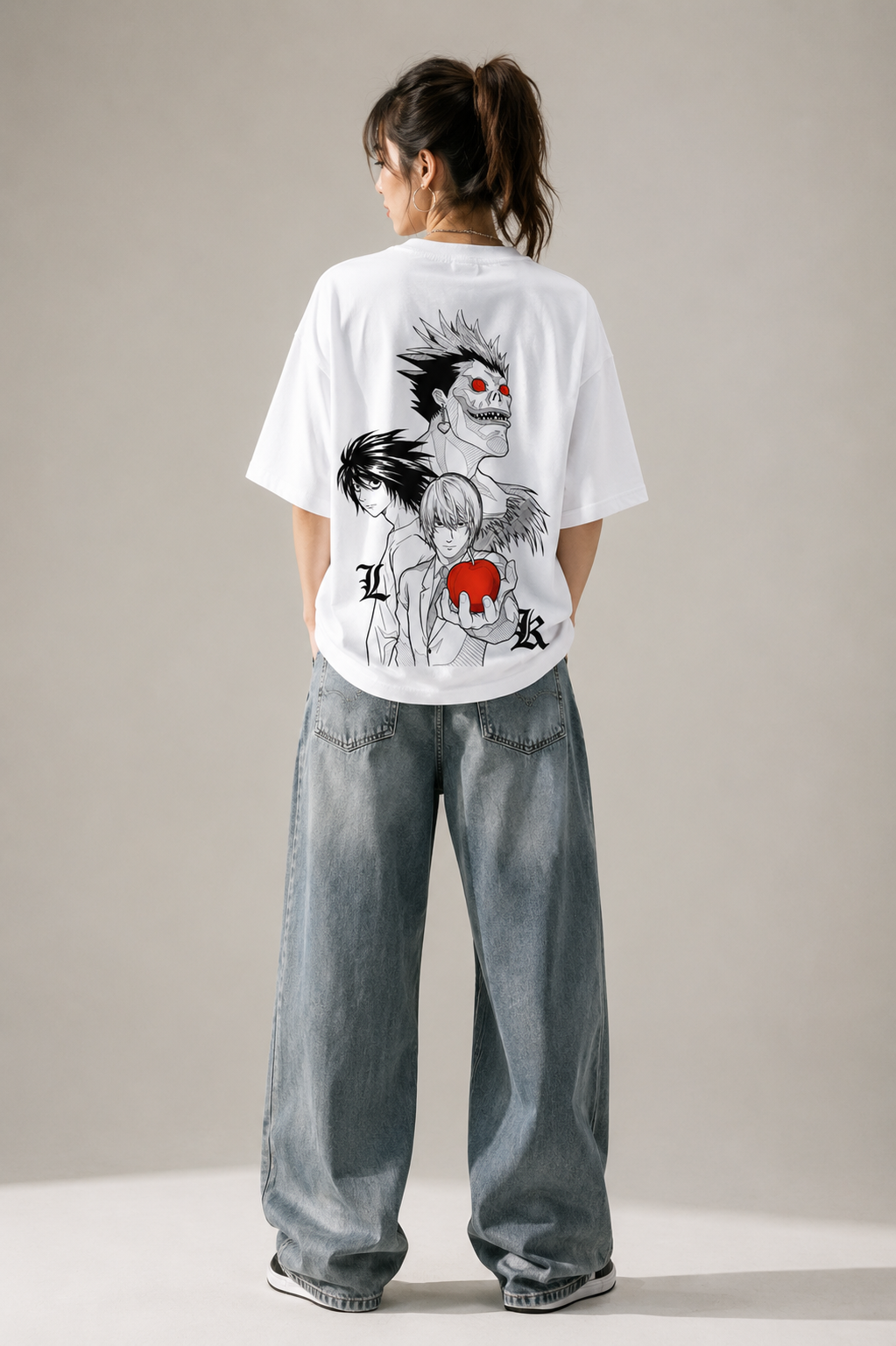 DEATH NOTE FIT OVERSIZED T-SHIRT