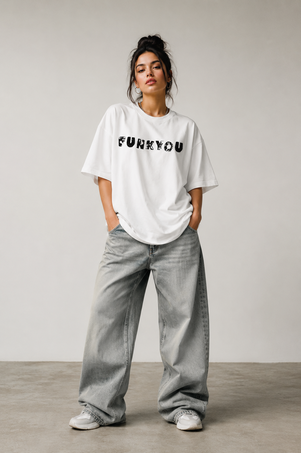 FUNK YOU FIT OVERSIZED T-SHIRT