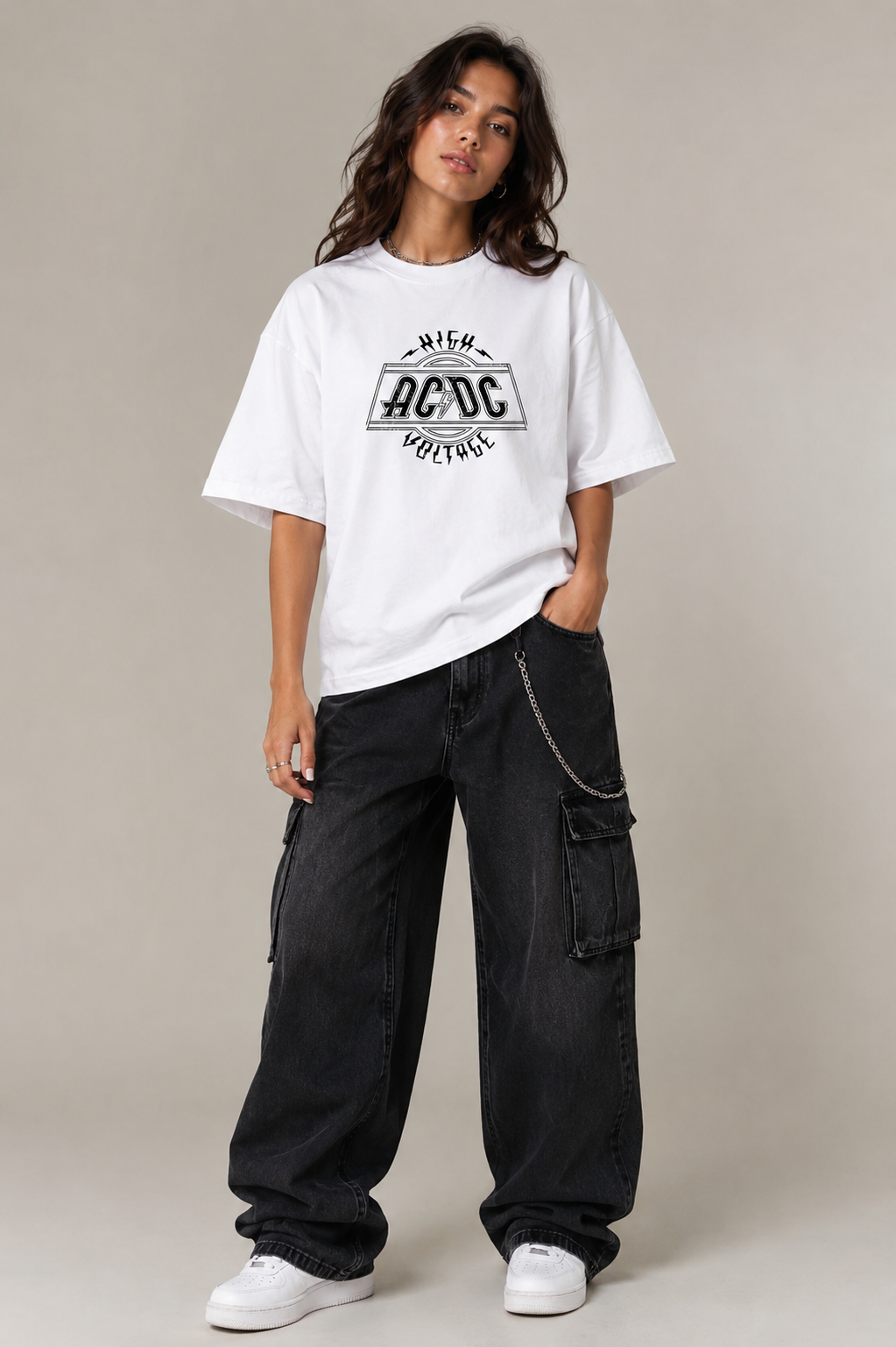 ACDC FIT OVERSIZED T-SHIRT