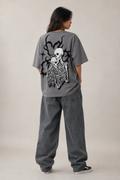 GREY MI AMIGO FIT OVERSIZED T-SHIRT