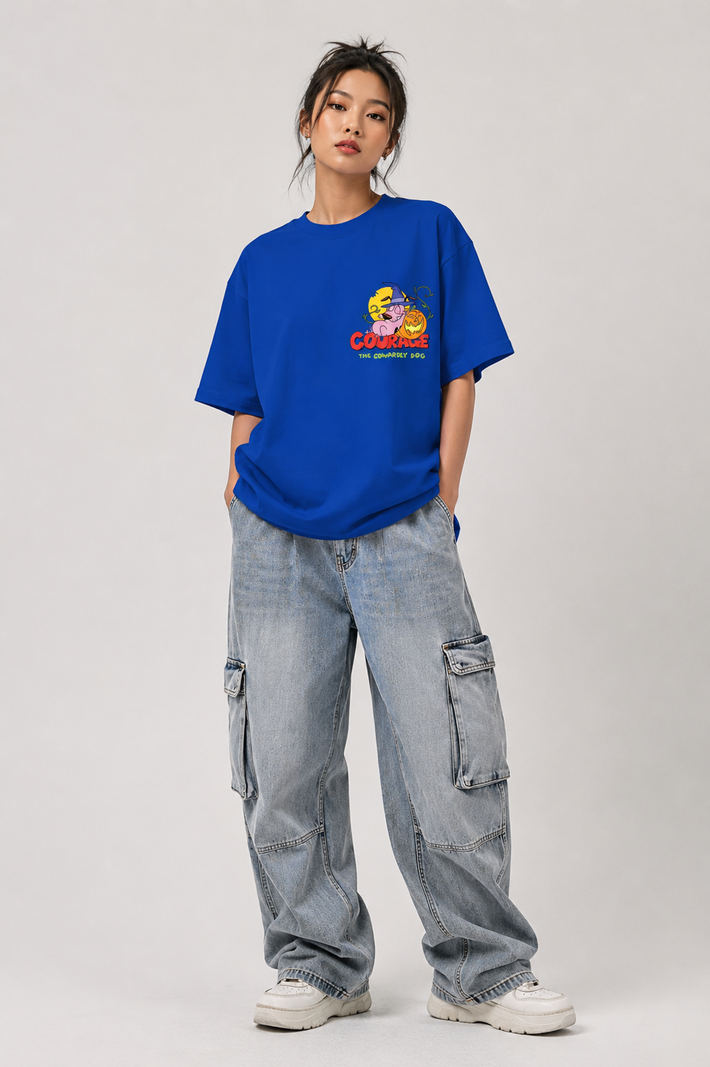 COURAGE FIT OVERSIZED T-SHIRT