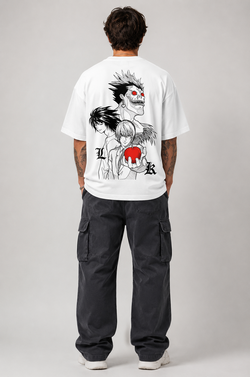 DEATH NOTE FIT OVERSIZED T-SHIRT