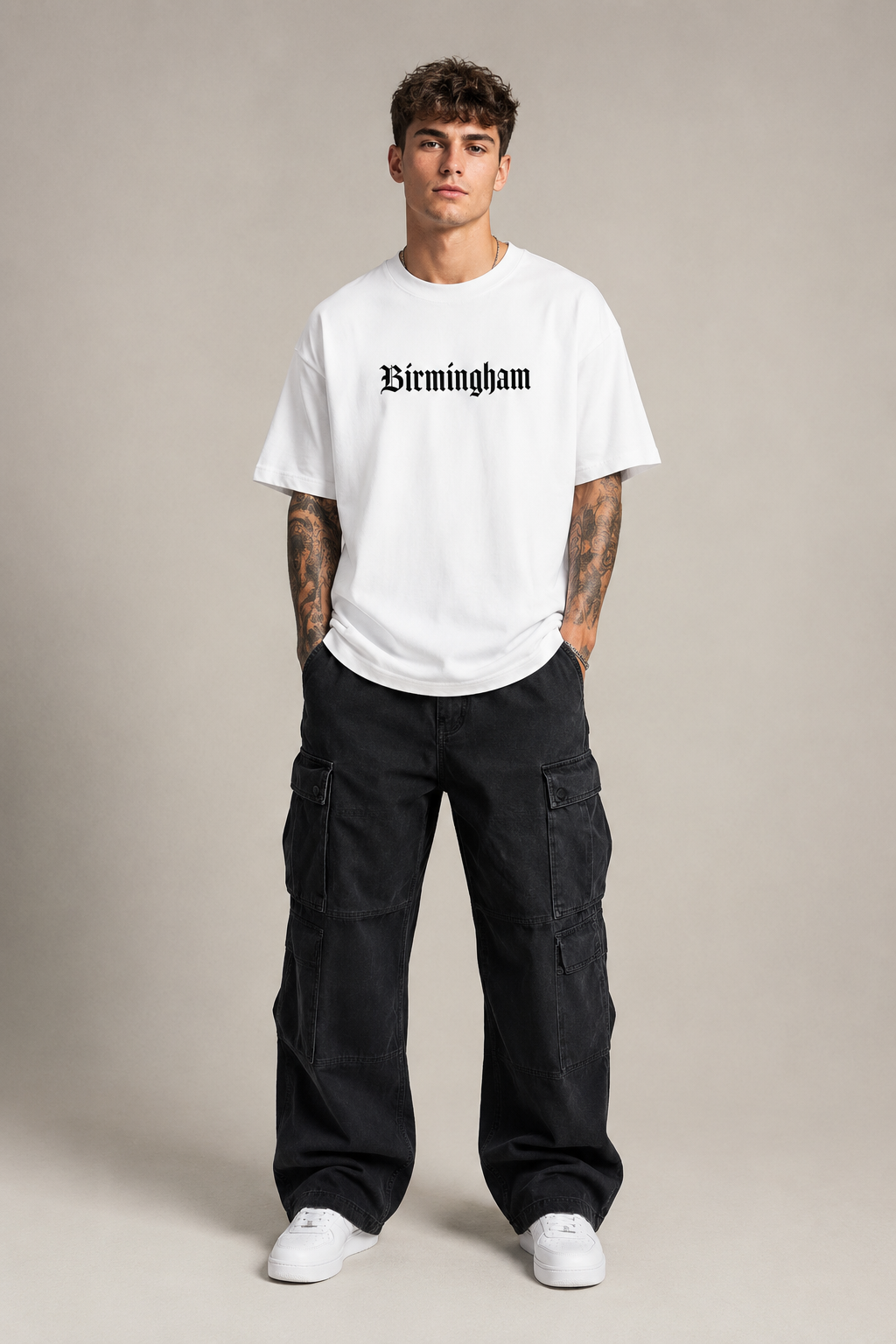 PEEKY BLINDERS FIT OVERSIZED T-SHIRT