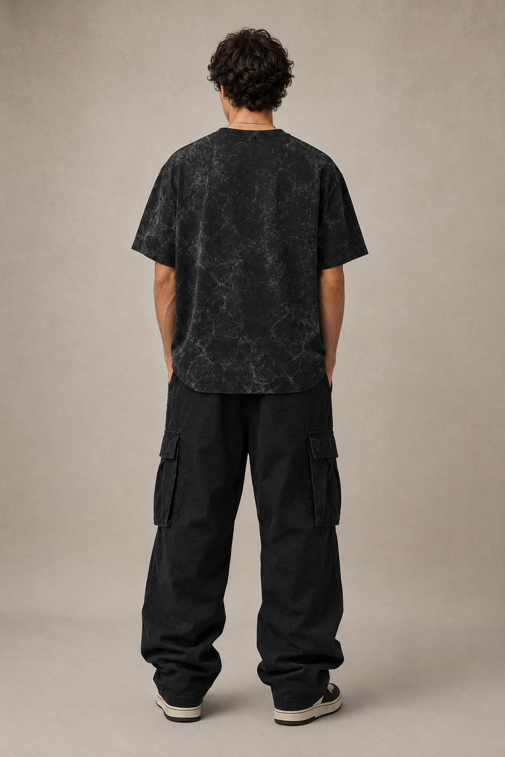 MY CHEMICAL ROMANCE ACID WASH FIT OVERSIZED T-SHIRT